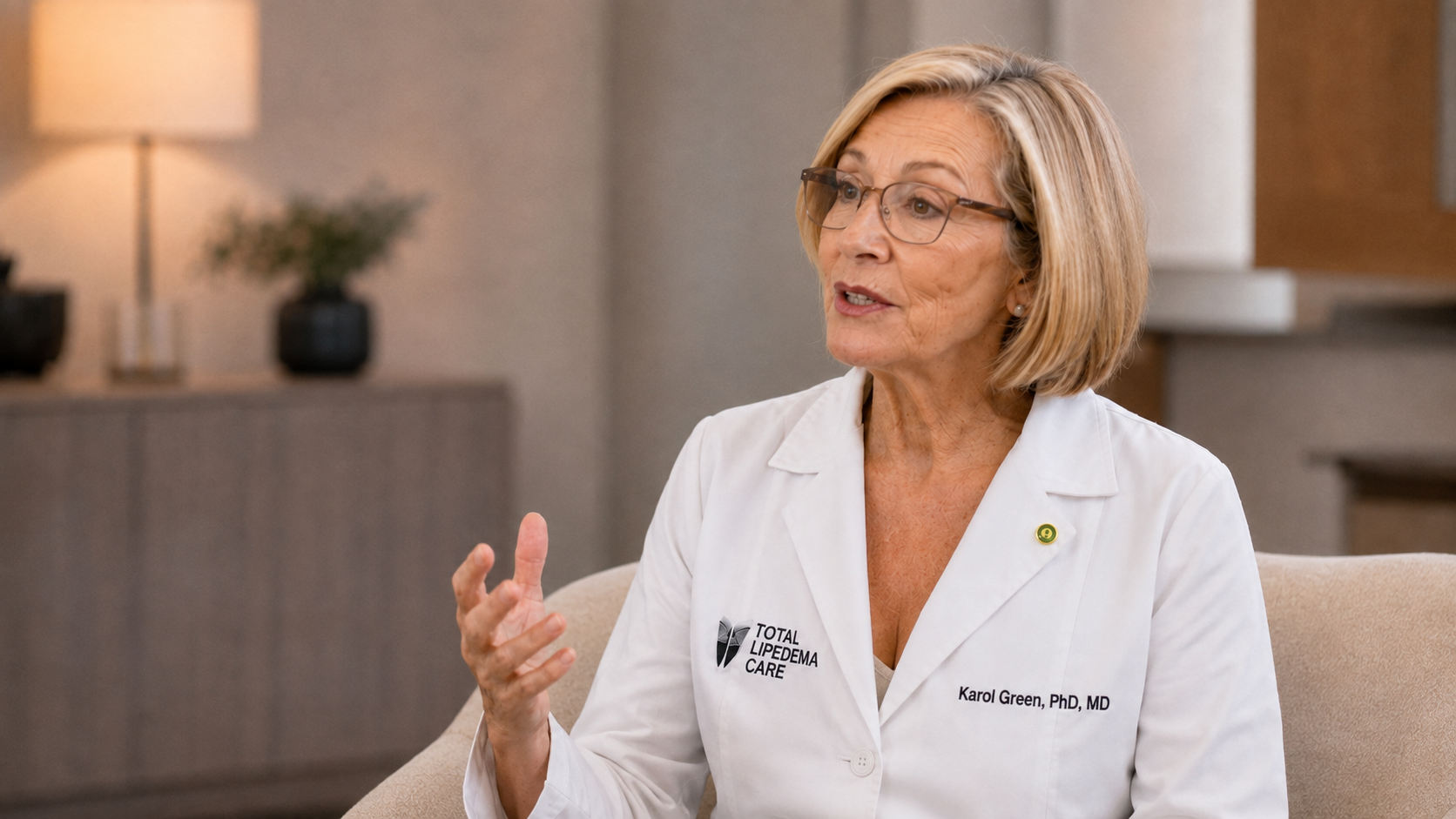 Dr. Karol Green explaining the three components
